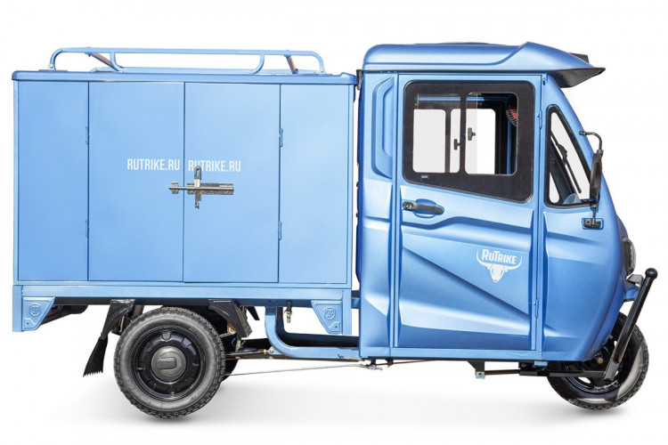 Электротрицикл Rutrike КАРГО Кабина Дуал обогрев 1500 фургон в Воронеже