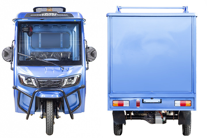 Электротрицикл Rutrike КАРГО Кабина Дуал обогрев 1500 фургон в Воронеже