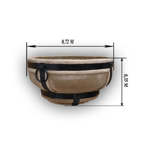 Очаг для костра большой Подсолнух в Воронеже