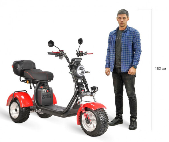 Электроскутер White Siberia IKRA 5000W в Воронеже