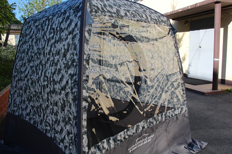 Мобильная баня ТЕРМА-10 с 1 окном (походная) в Воронеже