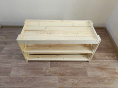 Полка для обуви деревянная Полка для обуви деревянная