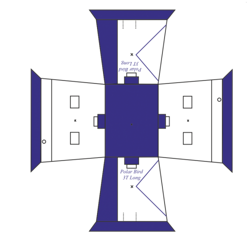 Зимняя палатка Polar Bird 4T Long компакт в Воронеже