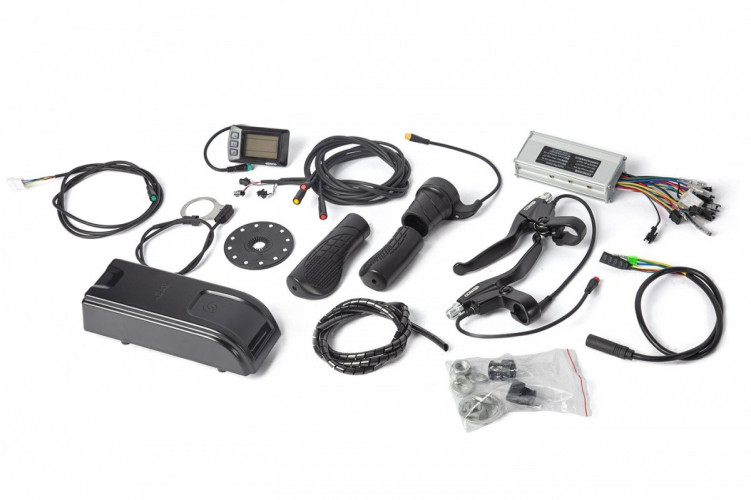 Мотор-колесо Eltreco 48V 350W LCD 26" передний АКБ HL 48V 10А/ч в Воронеже