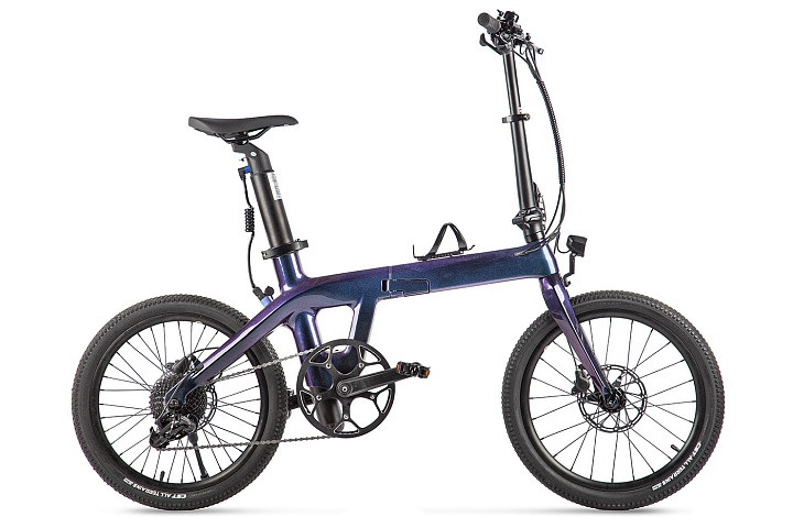 Электровелосипед складной Carbon 20" Sporto в Воронеже