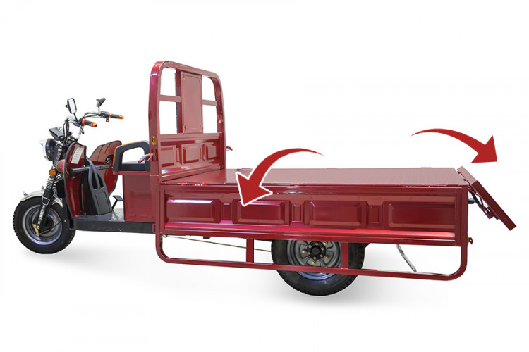 Грузовой электрический трицикл Rutrike D4 1800 60V1500W в Воронеже