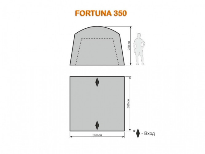 Шатер-тент World of Maverick FORTUNA 350 в Воронеже